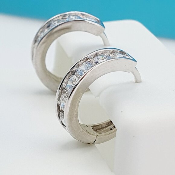 "925 Sterling Silver CZ Beautiful Earrings for Women, 1USPAR4279 - Picture 11 of 11